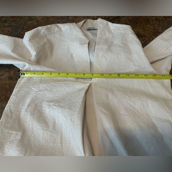 Max & Moi Paris Beige Striped Dress V-Neck Size EUR 40 US L - Picture 10 of 10